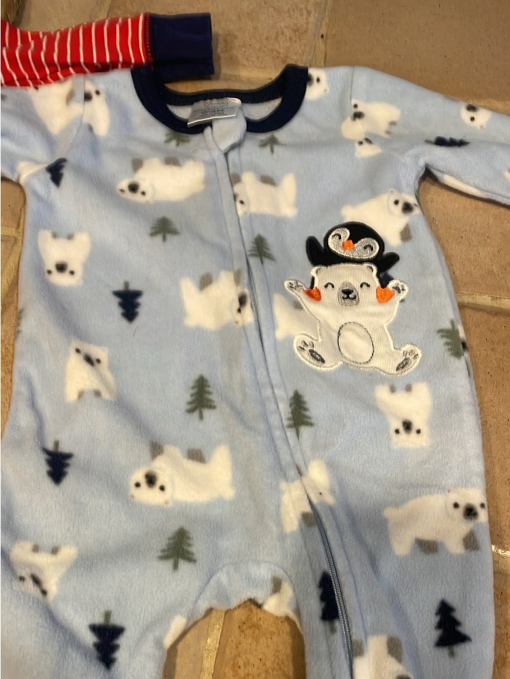 4 fleece onesie sleepers